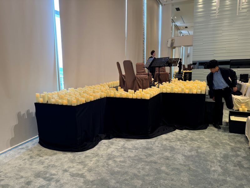 演奏会の設営事例